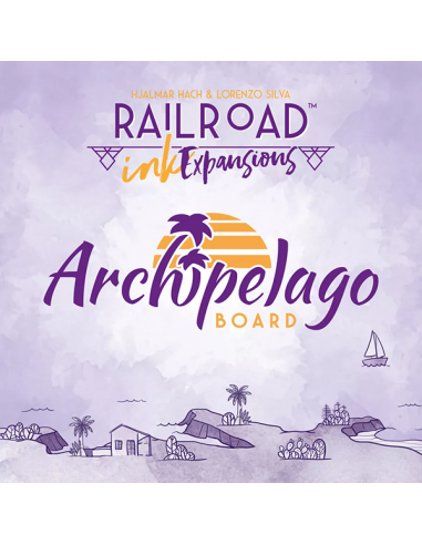 Railroad Ink Archipelago Board Expansion