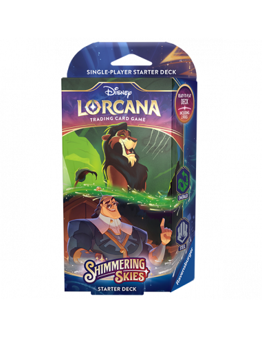 Disney Lorcana: Shimmering Skies Starter Deck Scar & Kronk