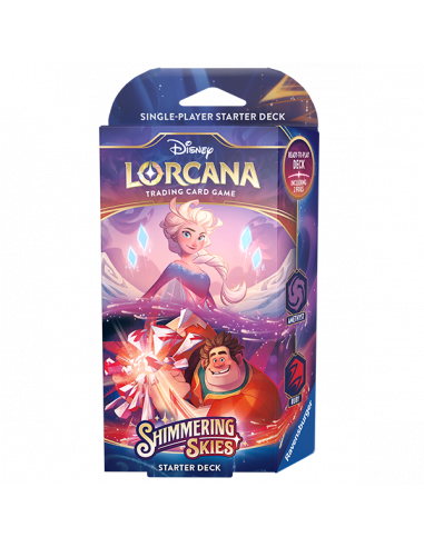 Disney Lorcana: Shimmering Skies Starter Deck Elsa & Wreck