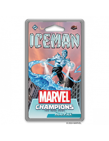 Marvel Champions Ice man Hero Pack