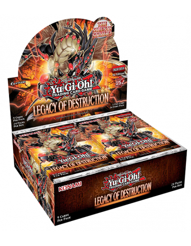 Yu-Gi-Oh! Legacy of Destruction Booster Display