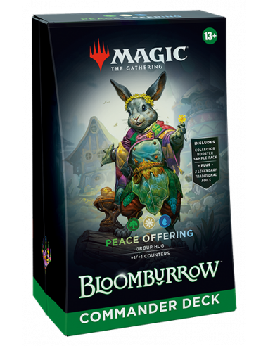 Magic Bloomburrow Peace Offering Commander Deck