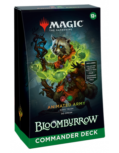 Magic Bloomburrow Animated Army Commander Deck