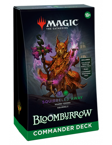 Magic Bloomburrow Squirreled Away Commander Deck