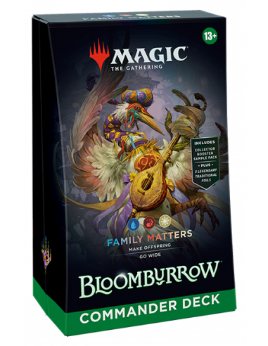 Magic Bloomburrow Family Matters Commander Deck