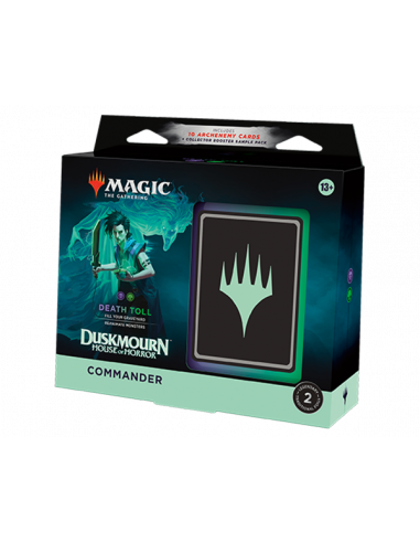 Magic Duskmourn Death Toll Commander Deck