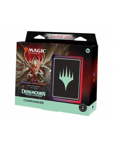 Magic Duskmourn Endless Punishment Commander Deck