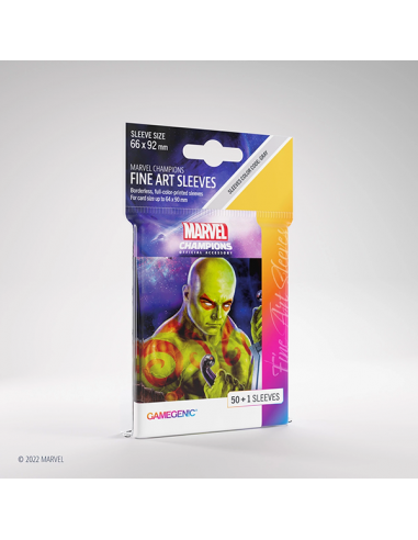 Marvel Champions Sleeves Drax (50)