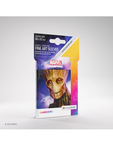 Marvel Champions Sleeves Groot (50)