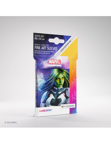 Marvel Champions Sleeves Gamora (50)