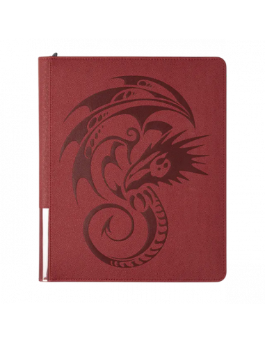 Dragon Shield Card Codex Zipster Blood Red