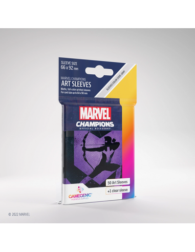 Marvel Champions Sleeves Hawkeye  (50)