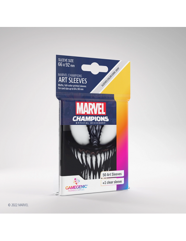 Marvel Champions Sleeves Venom (50)