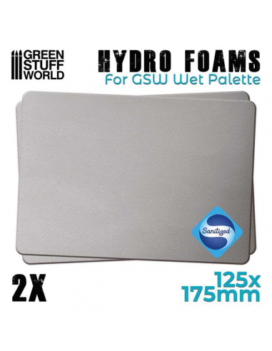 Hydro Foam Sheet 125x175mm Pack 2