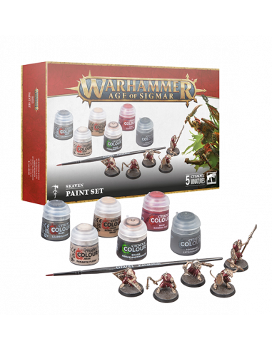 AGE OF SIGMAR: SKAVEN PAINT SET