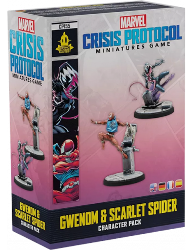 Marvel Crisis Protocol Gwenom & Scarlet Spider