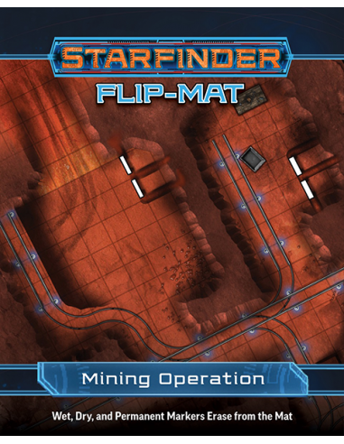 Starfinder Flip-Mat: Mining Operation