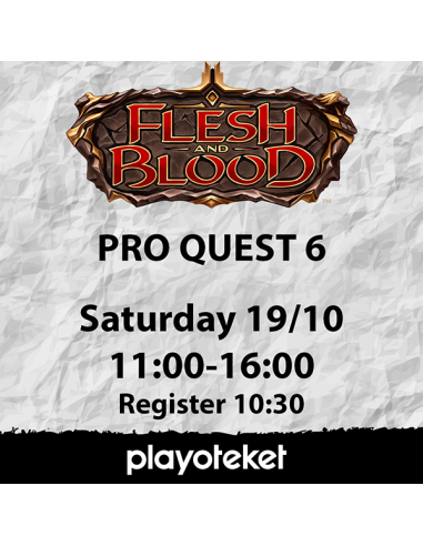 Event Flesh and Blood Proquest 6