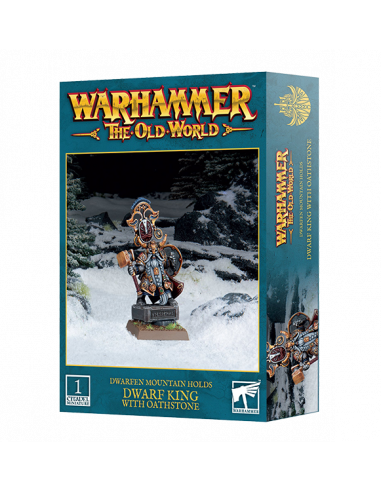 DWARFEN MOUNTAIN HOLDS: DWARF KING WITH OATHSTONE