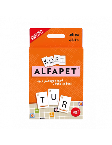 Kortspel Alfapet