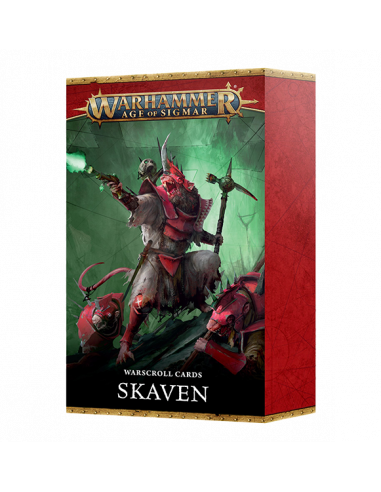 WARSCROLL CARDS: SKAVEN (4TH EDITION)