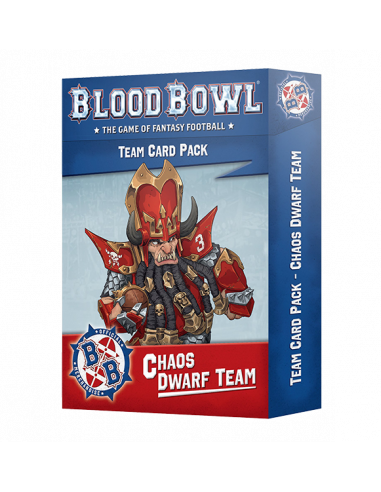 BLOOD BOWL: CHAOS DWARF CARDS