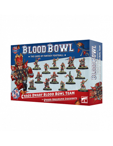 BLOOD BOWL: CHAOS DWARF TEAM