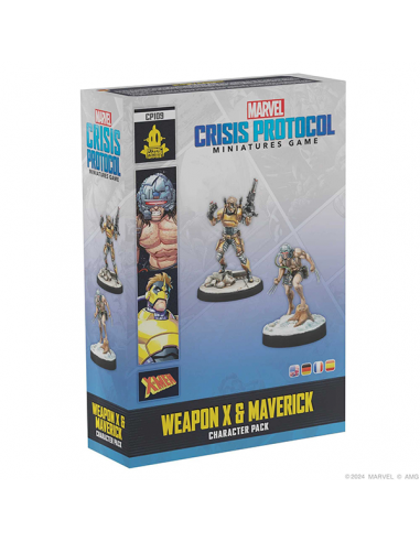 Marvel Crisis Protocol Weapon X & Maverick