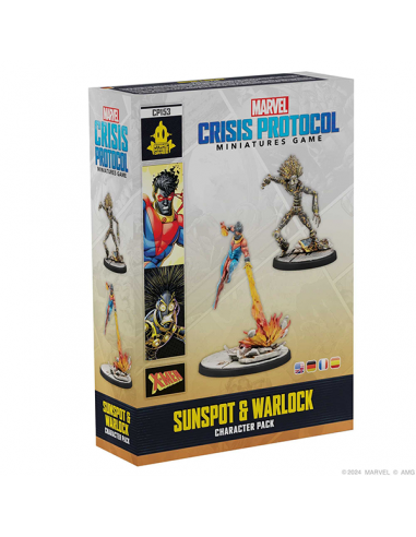 Marvel Crisis Protocol Sunspot & Warlock