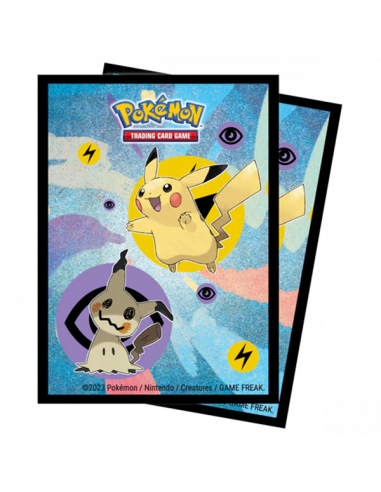 Deck Sleeve Pokemon Pikachu & Mimikyu (65)