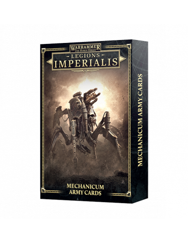 LEGIONS IMPERIALIS: MECHANICUM ARMY LIST CARDS