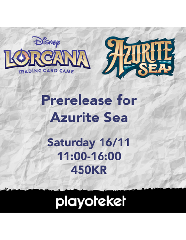 Disney Lorcana: - Azurite Sea Prerelease Malmö Lördag