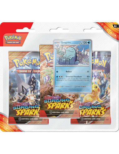 Pokemon Surging Sparks 3P Blister