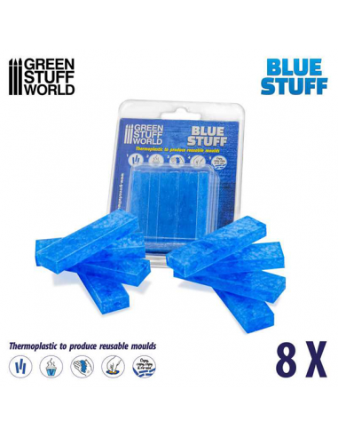 Blue Stuff Moulds 8 Bars