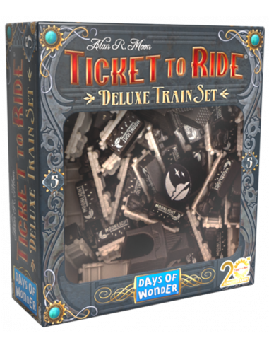 Ticket To Ride Deluxe train Set Black (5)