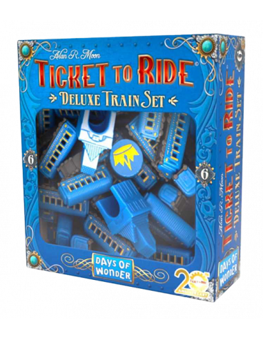 Ticket To Ride Deluxe train Set Blue (6)