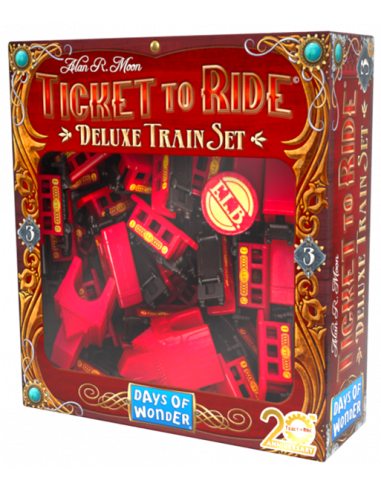 Ticket To Ride Deluxe train Set Red (3)