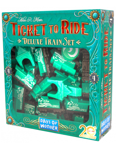 Ticket To Ride Deluxe train Set Green (4)