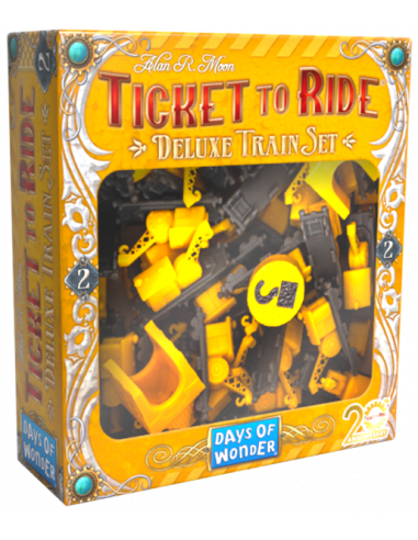 Ticket To Ride Deluxe train Set Yellow (2)