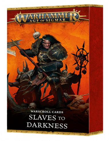 WARSCROLL CARDS: SLAVES TO DARKNESS (4TH EDITION)