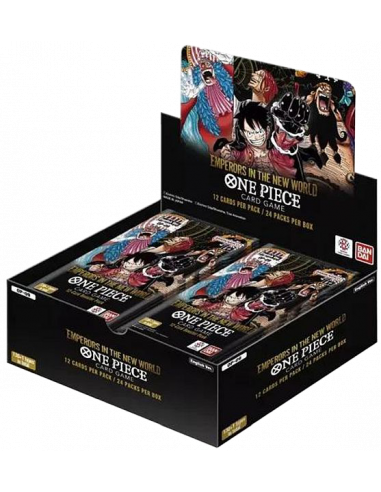 One Piece CG Booster Display Emperors in the New World OP09