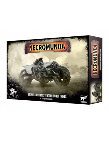 NECROMUNDA: IRONHEAD SQUAT SVENOTAR SCOUT TRIKES