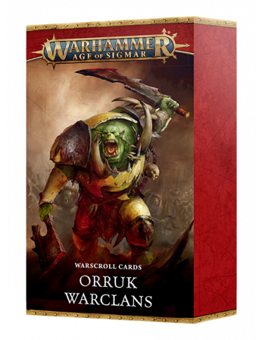 WARSCROLL CARDS: ORRUK WARCLANS (4TH EDITION)