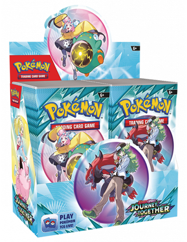 Pokemon Journey Together Booster Display