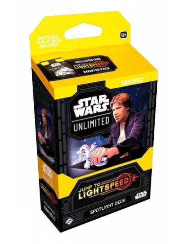 Star Wars Unlimited: Jump to Lightspeed Spotlight Deck Han Solo