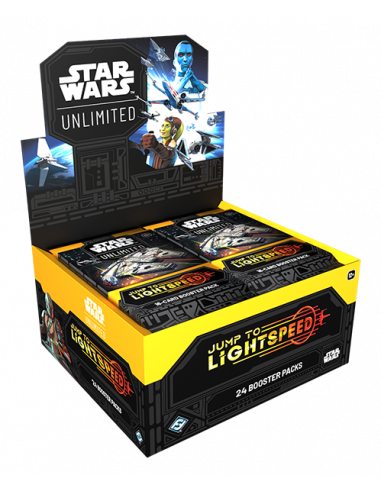 Star Wars Unlimited: Jump to Lightspeed Booster Display