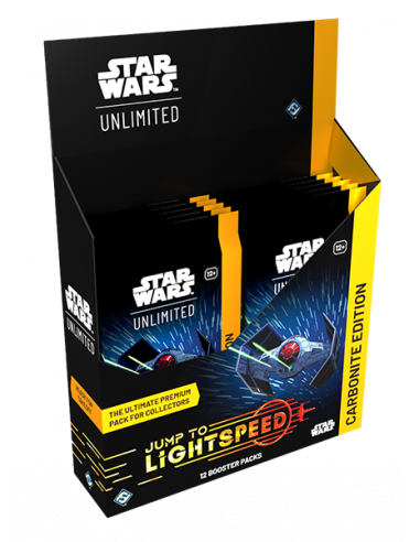 Star Wars Unlimited: Jump to Lightspeed Carbonite Booster Display