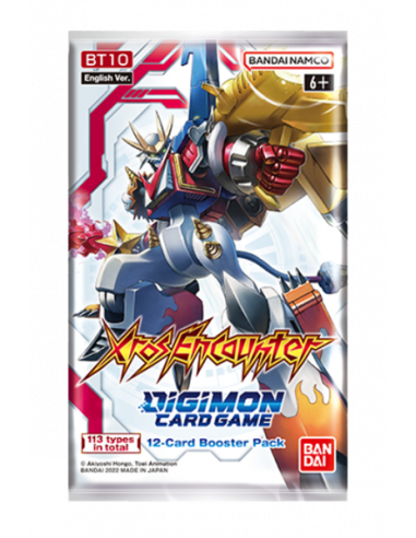 Digimon CG XROS Encounter Booster BT10