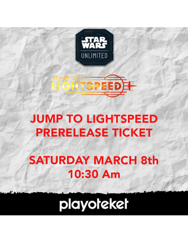 Star Wars Unlimited: Jump to Lightspeed Lördag