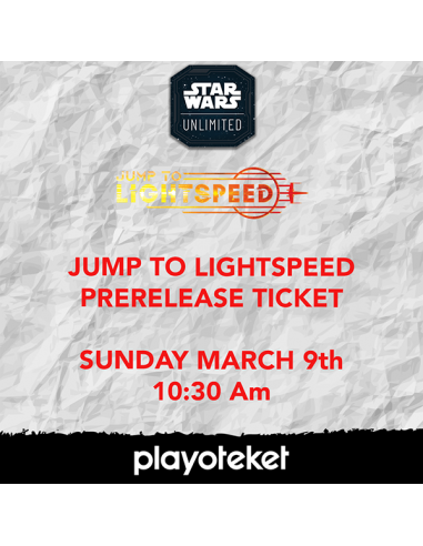 Star Wars Unlimited: Jump to Lightspeed Söndag